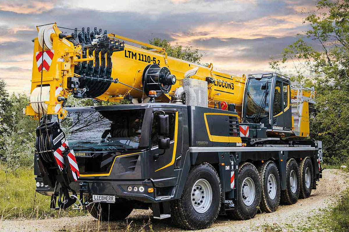 Xe cẩu 110 tấn Liebherr