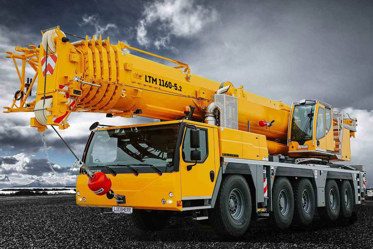 Xe cẩu 160 tấn Liebherr
