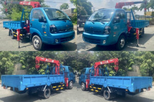 Xe cẩu tự hành 2 tấn (Kia & Unic)