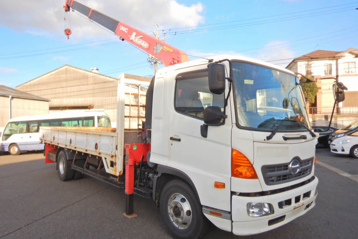 Xe cẩu tự hành 4 tấn (Hino & Palfinger)