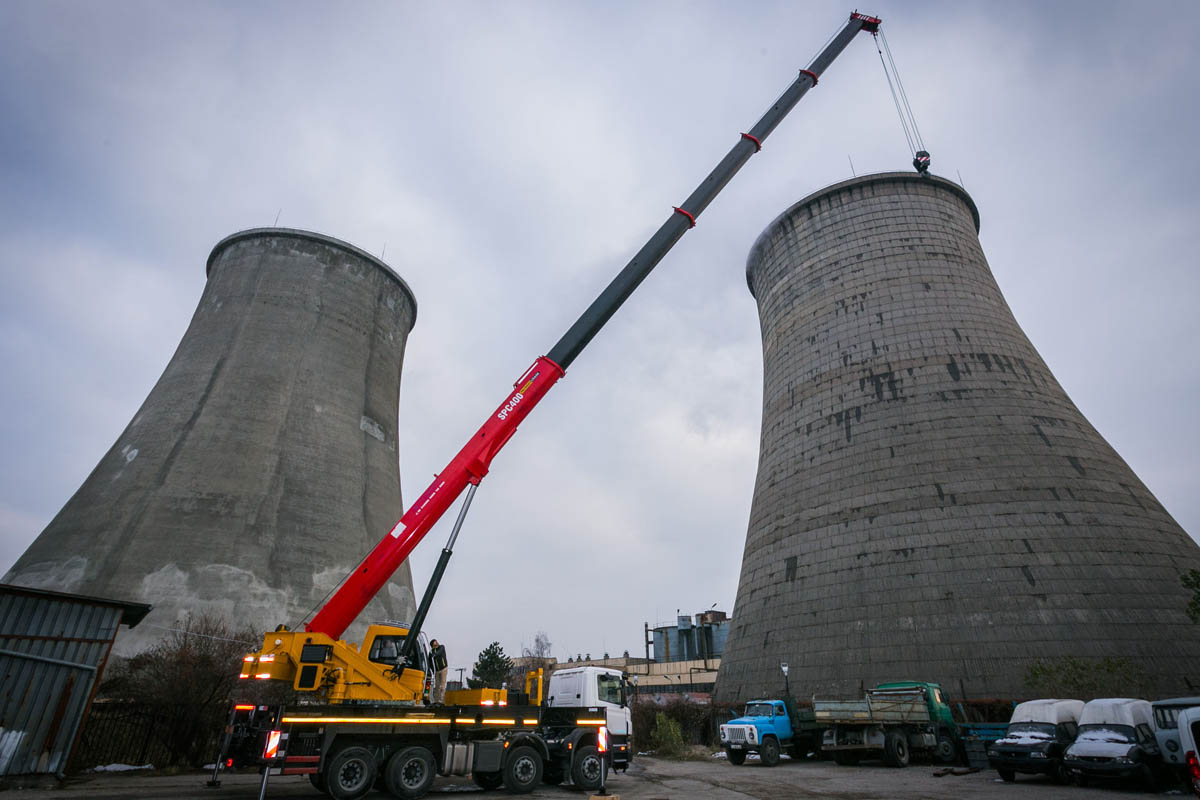 Xe cẩu chuyên dụng 40 tấn (Sany & Palfinger)