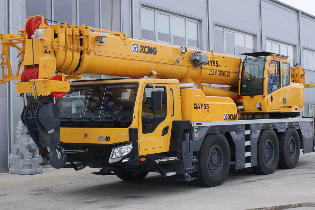 Xe cẩu chuyên dụng 55 tấn XCMG