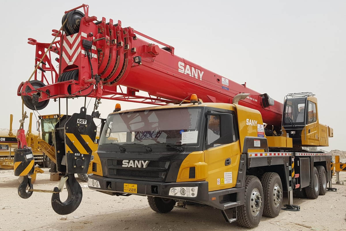 Xe cẩu chuyên dụng 60 tấn Sany