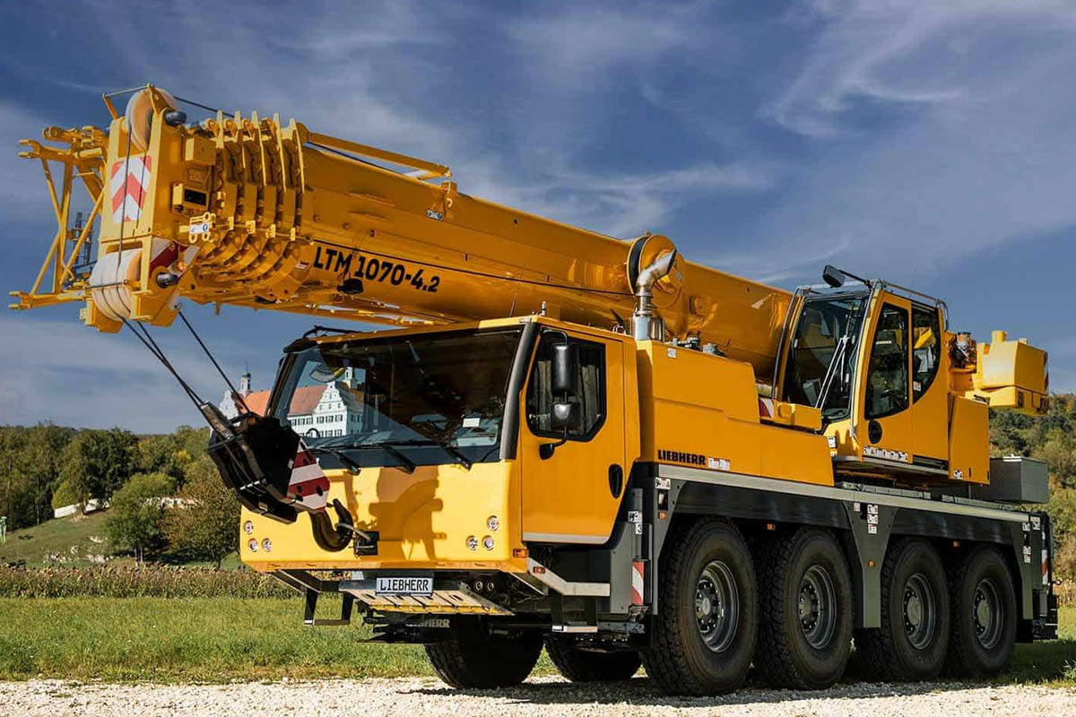 Xe cẩu chuyên dụng 70 tấn Liebherr