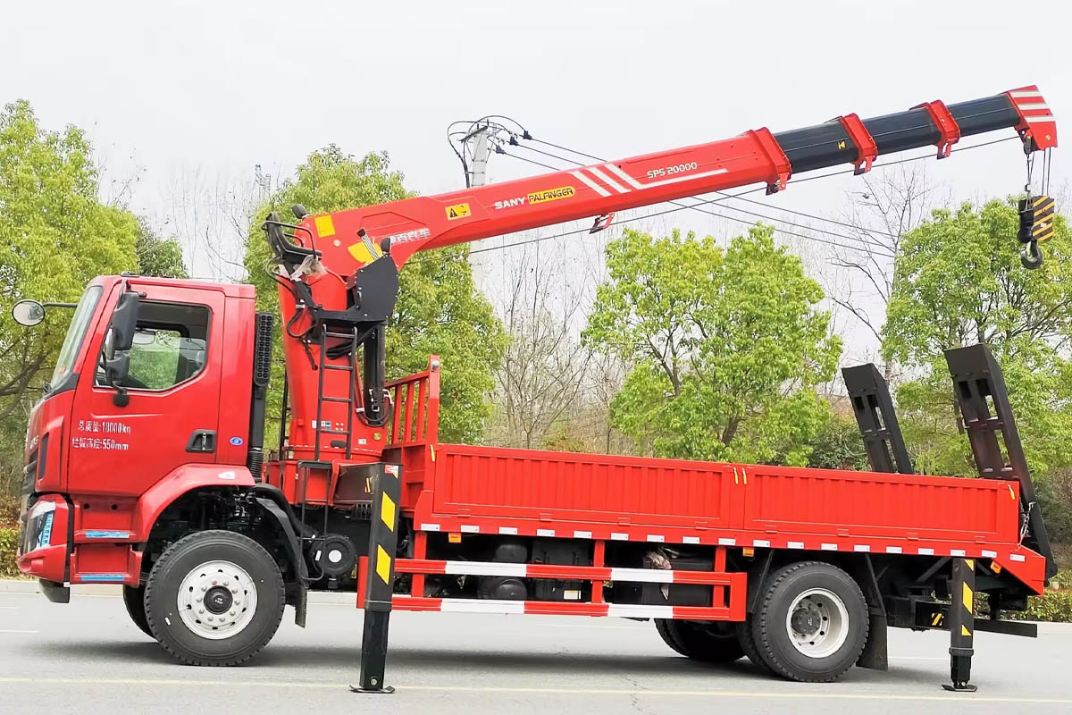 Xe cẩu tự hành 8 tấn (Sany & Palfinger)