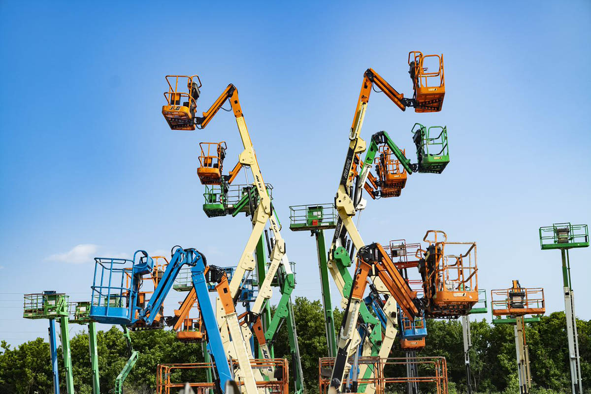 Cho thuê xe cẩu nâng người các loại