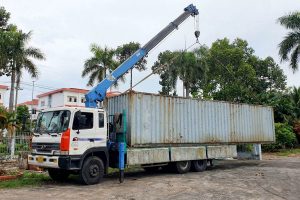 Cẩu vận chuyển hàng siêu trường siêu trọng