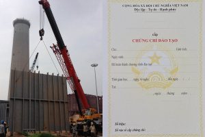 Chứng chỉ vận hành cẩu cho kỹ thuật viên