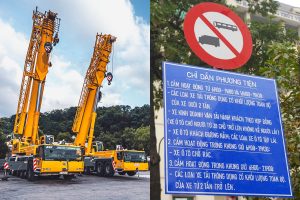 Giờ cấm tải, cấm đường với xe cẩu trong nội thành Hà Nội